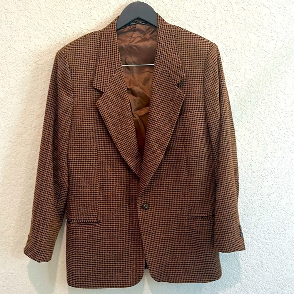 Canali houndstooth sports jacket small/medium